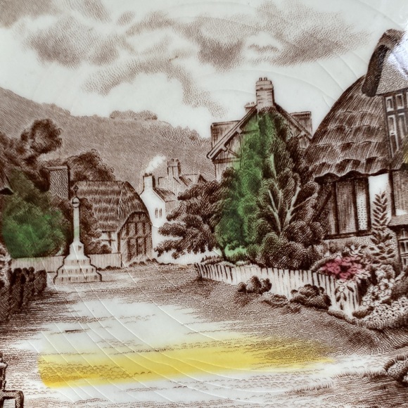 Johnson Bros vintage Olde English Countryside decorative plate - Picture 6 of 9